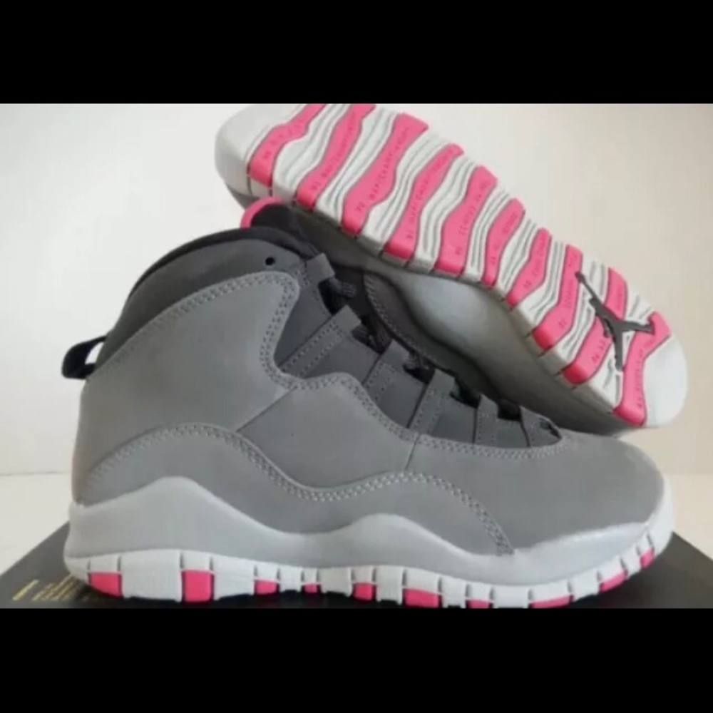 FREE SHIPPING!! NIKE AIR JORDAN 10 RETRO (GS)  6Y/WOMEN 7.5